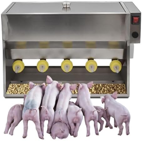 Little Pig Bottles for Nursing, Piglet Feeder, Piglet Feeder with Sound 10Heads