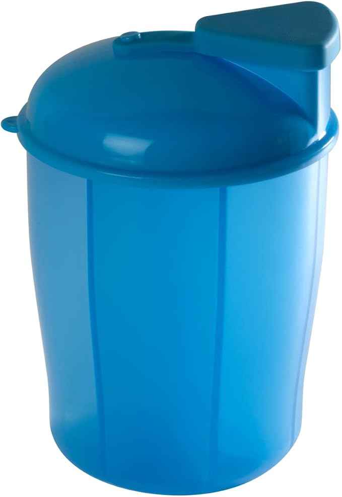 Ezy Dose 30-Day Vitamin Organizer, 6 Large Compartments, Blue, BPA-Free | Monthly Storage System Features Spacious Sections for Supplements, 6 Large Compartments for Organized Daily Routines