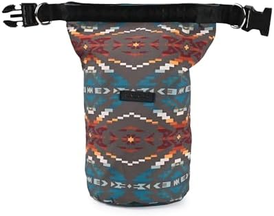 CAROLINA PET COMPANY Pendleton Pet Travel Food Bag - Carico Lake Color - Reusable Fabric Construction - Hook and Loop Closure - 20 Cup Capacity