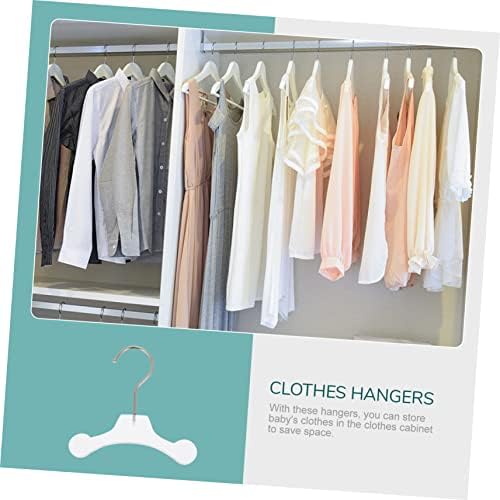 POPETPOP Pet Apparel Hanger Design for Organizing Small Dog Clothes Decorative and Functional Hanger for Pet Owners for Drying and Displaying Attire