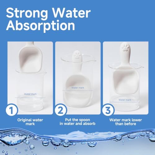 Diatom Drying Scoop 1 Cup for Pet Food