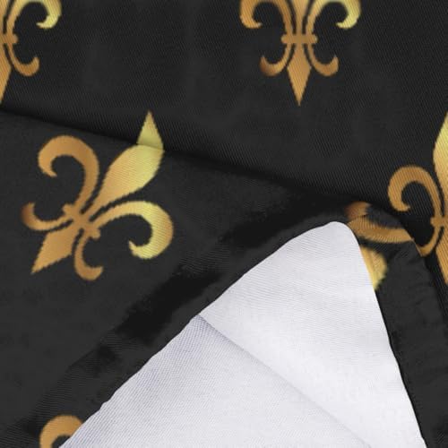 Pardick Plastic Bag Holder, Fleur De Lis Grocery Bag Holder for Shopping Bags, Wall Mount Plastic Bag Storage Organizer Dispenser, Storage Holder for Home Kitchen Camper,A-3
