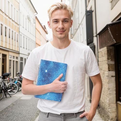 for Samsung Galaxy Tab E 9.6 Inch 2015 (SM-T560/T561/T567) Tablet Protective Cover with Adjustable Stand and Magnetic Auto Wake/Sleep,Starry Sky