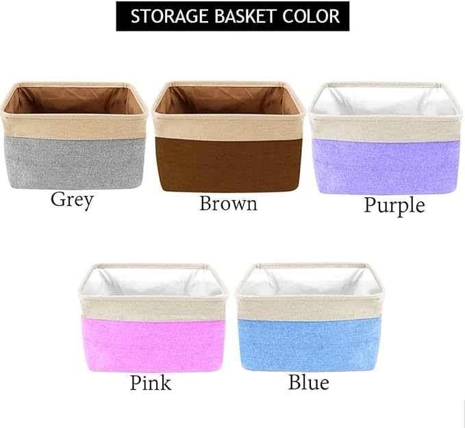 Personalized Dog Toy Box Storage Custom Dog Basket with Pet's Name Cat Dog Toy Storage Gift for Dog Lovers (Pink)