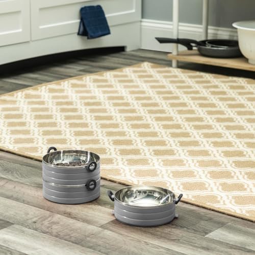 Healthy Human Travel Pet Bento Bowls - Human-Grade Stainless Steel & BPA-Free, Leak-Proof Water & Food Container Set for Dogs & Cats, 3-Pack Interlocking Bowls, Includes Spare Clips & Handle (Gray)