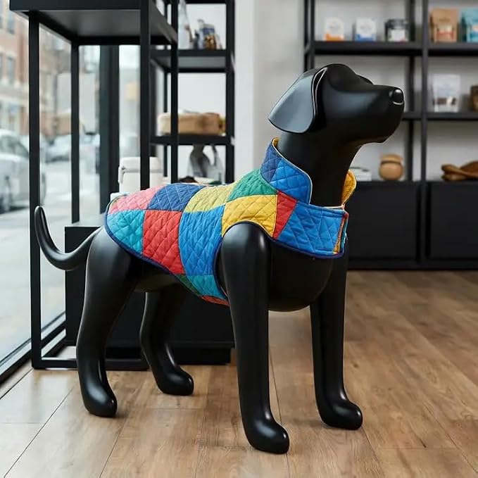 Toddmomy Inflatable Dog Mannequin - Black Waterproof PVC Self-Standing Medium Dog Dress Form for Pet Clothing Display E-Commerce Photography Trade Shows Labrador Doberman