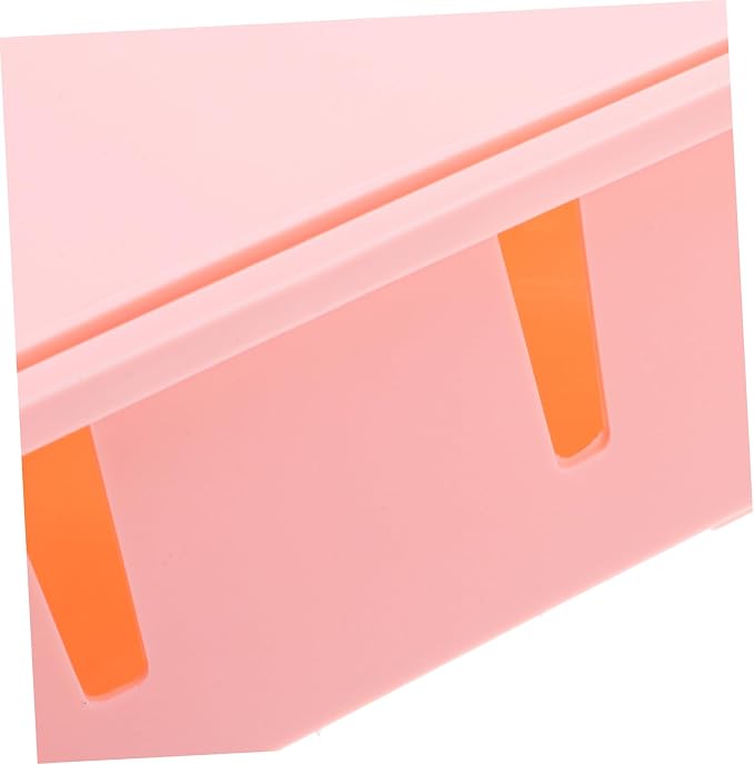 Veemoon Plug Socket Storage Box Pink Cable Organizer for Power Strips Adapters Chargers Easy to Conceal Cords Protects from Water Pets Lightweight and Static Design