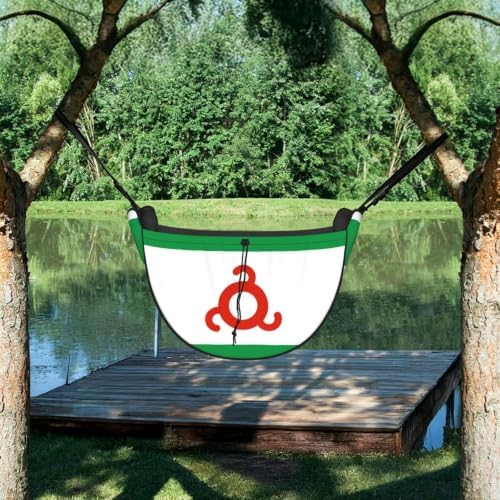 Flag of Ingushetia Car Seat Organizer-Backseat Storage Bag for Travel