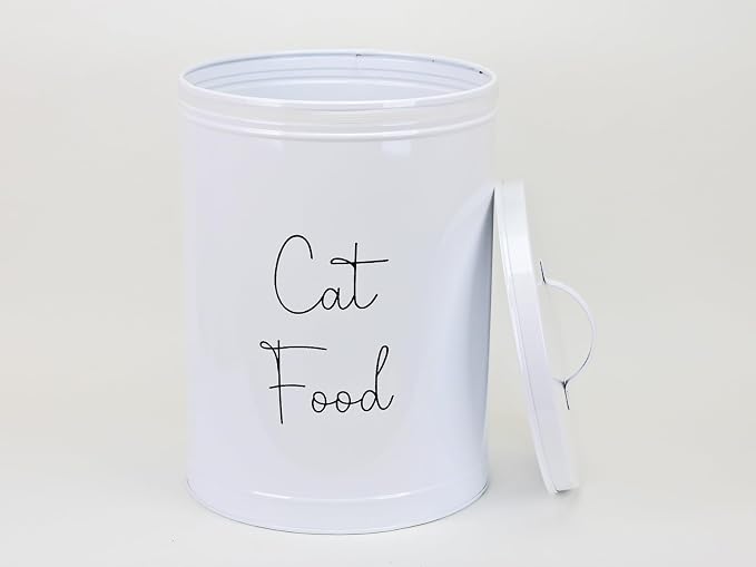 Midlee Metal Cat Food Storage Container - Small