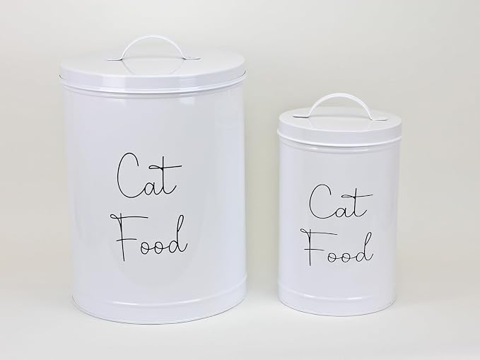 Midlee Metal Cat Food Storage Container - Small
