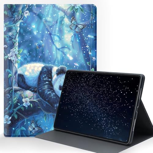 for Samsung Galaxy Tab S5e 10.5 Inch 2019 (SM-T720/T725/T727) Tablet Protective Cover with Adjustable Stand and Magnetic Auto Wake/Sleep,Panda