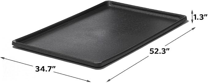 MidWest 54-Inch Replacement Pan, 52.3 x 34.7 x 1.3 Inches | Universal Leak-Proof Tray, Fits Most Standard 54" Wire Crates