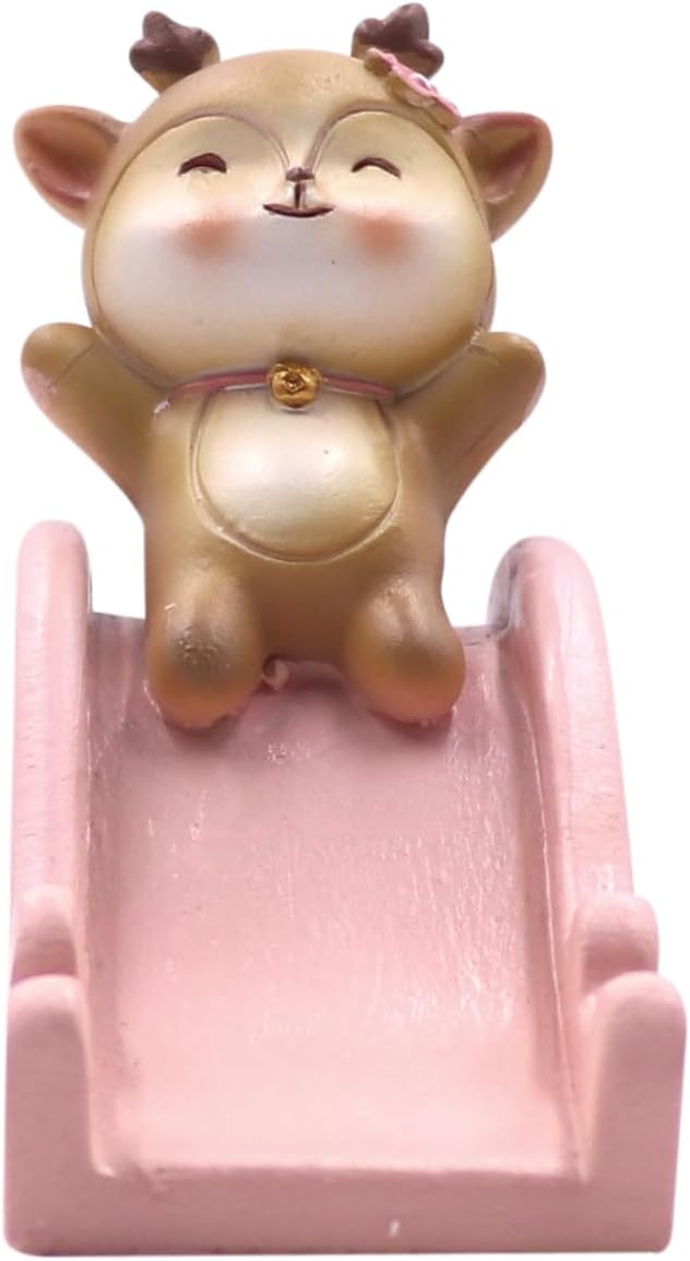 Cute Cat Cellphone Stand Holder Cartoon Smartphone Desk Holder for All Mobile Phones Animal Phone Stand Desk Ornament