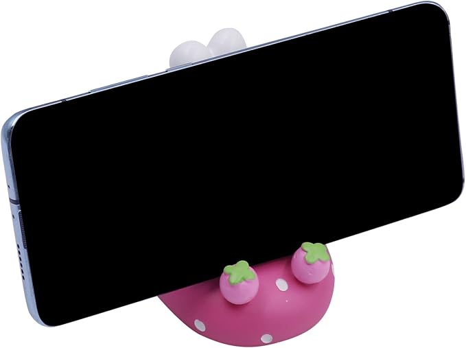 Cute Rabbit Cellphone Holder Stand Animal Smartphone Desk Stand for All Mobile Phones Bunny Phone Stand Desk Ornament