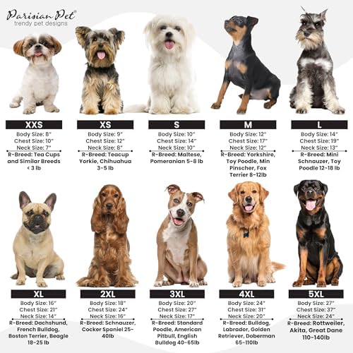 Parisian Pet Dog Shirt – 100% Cotton Shirts for Large Dogs – Sleeveless Black Puppy Vest – Lightweight and Breathable Pet Apparel – Funny Summer Boy Dog Clothes - Stretchy Cute T Shirts for Dogs