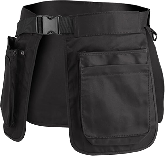 Multi-pocket Waist Belt Tool Apron Bag for Men/Women, Adjustable Belt Apron for Pet Trainer, Garden Tools Organizer, Waiter, Hair Stylist
