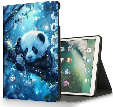 for Samsung Galaxy Tab S7 FE 2021/S8 Plus 2022/S7 Plus 2020 12.4 Inch Tablet Case,Auto Wake/Sleep,Adjustable Stand Protective Cover - Cute Cat Swim Ring