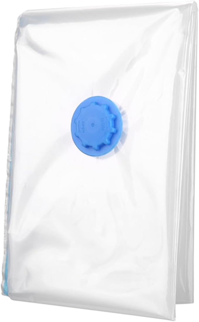 Vacuum Storage Bag Compression Organizer for Clothes and Bedding Space Saver Sealed Storage for Quilts and Pillows