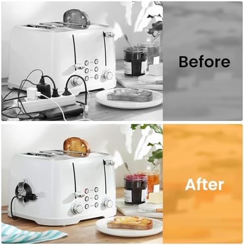 Cord Organizer for Appliances, 6 Pack Appliance Cord Organizer Stick On