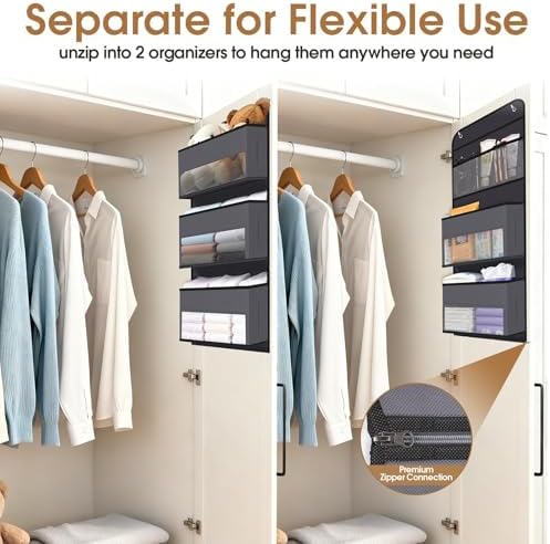 Over The Door Organizer Storage behind Door Hanging Organizer for Nursery