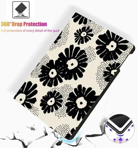 for Samsung Galaxy Tab S10 Ultra 2024/S9 Ultra 2023/S8 Ultra 2022 14.6 Inch Tablet Case,Auto Wake/Sleep,Adjustable Stand Protective Cover - Moth Mushroom Starry Night