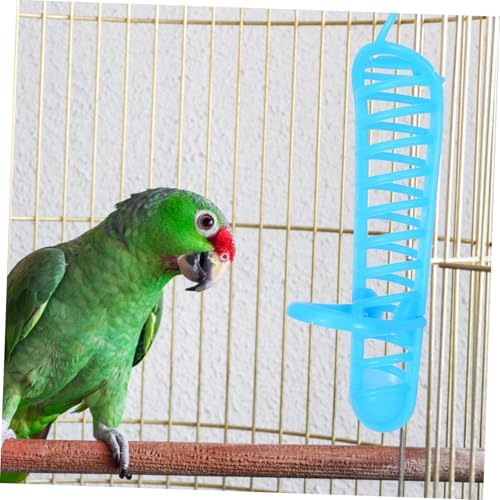 Housoutil Millet Holder Millet Holders for Birds Cage Stand Parakeet Millet for Birds Chew Toy Cage Hanging Feeder Toy Food Rack Parrot