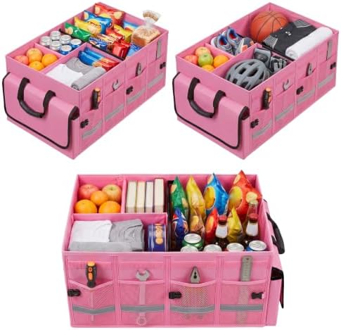GDNasist Car Trunk Organizer and Storage for Car, SUV & Sedan