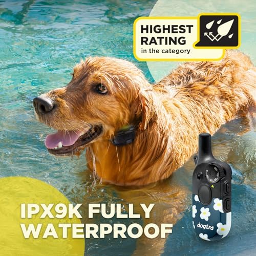 Dogtra 200iQ Remote Case Only – Swappable Replacement Cover for Remote Dog Training E-Collar – Lightweight, Durable, Custom Fit – Easy 1-Screw Install to Personalize Your Gear – Flower Power