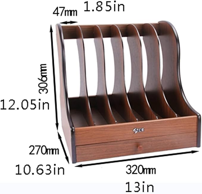 Corner Bookshelf Floor Display Stand, Small Bookshelf for Bedroom, | Sturdy industrial-style corner bookshelf with rustic wood finish. Compact floor display stand ideal for living room, bed