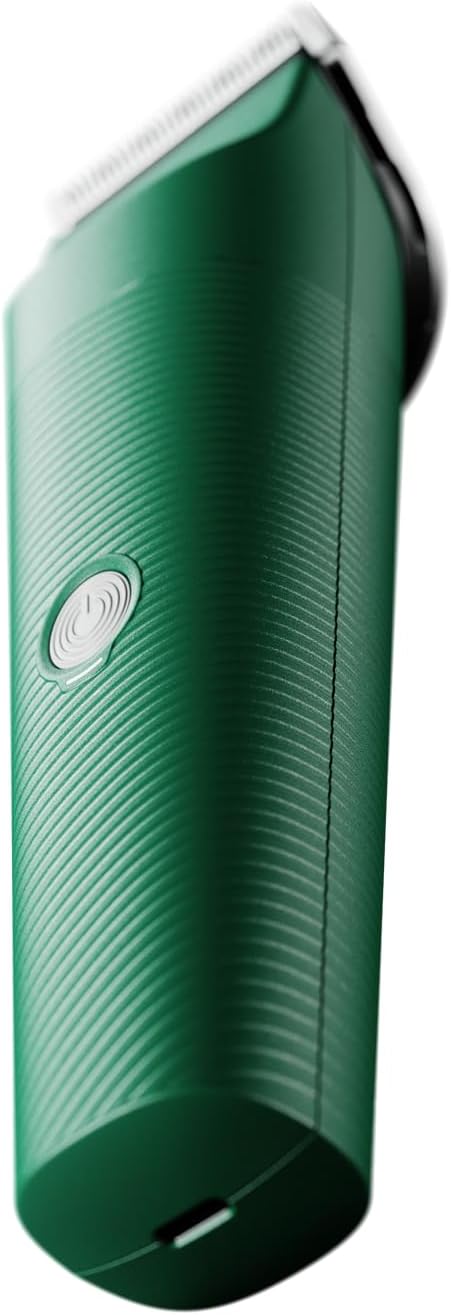 Andis 79085 Vida 5-in-1 Cordless Adjustable Blade Pet Hair Clipper, 11-Piece Kit, Non-Slip Design, Slim Profile, Versitile Fit, Grooming, Green