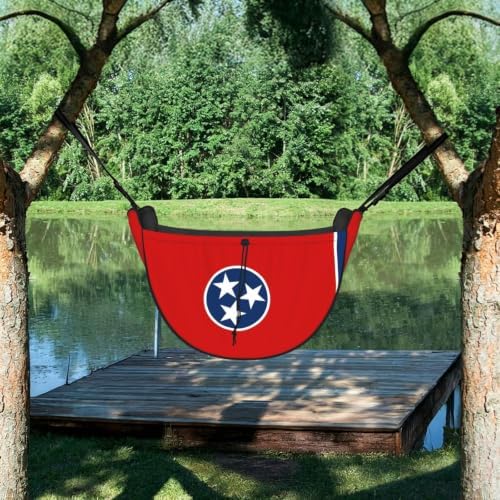 Flag of Tennessee Car Seat Organizer-Backseat Storage Bag for Travel | Waterproof Durable. Holds Snacks Gear Essentials. Fits Most Cars.