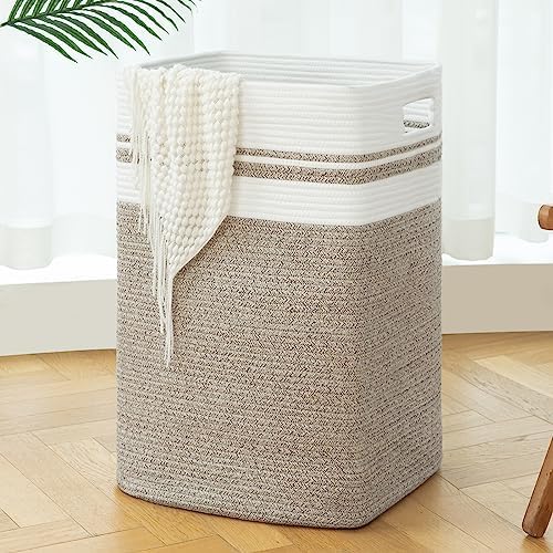 OIAHOMY 91L Laundry Hamper, XXXLarge Collapsible Laundry Basket Yellow