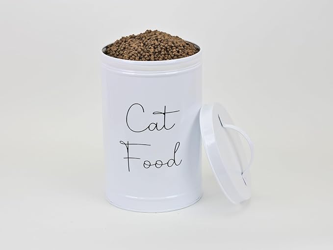 Midlee Metal Cat Food Storage Container - Large