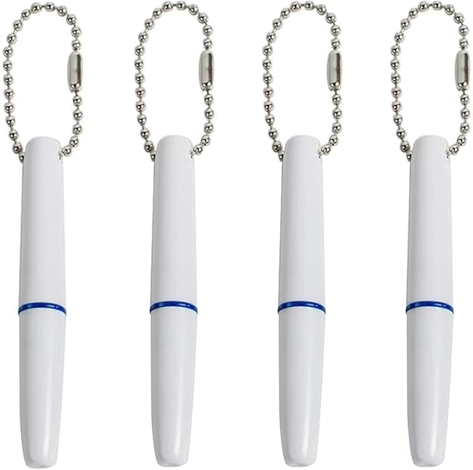 2PCS Reusable Dental Picks Kit Portable Teeth Stain Plaque Remover with Keychain with Keychain Tooth Erasers Tartar Eraser Tool Set for Travel, Pets & Oral Hygiene, White