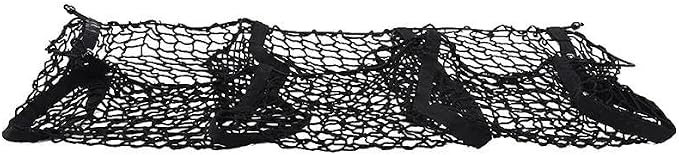 Car Nets Cargo Net Trunk Bed Organizer Mesh Storage Net Truck Accessories Bed Grocery Holder For SUV Car Pickup Truck Bed Cargo Net (Black)