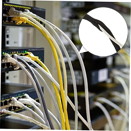 KICHOUSE Cable Management Sleeve Pet Braided Wire Organizer for Cords and Cables Flexible and Wrap for Use