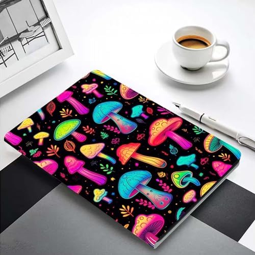 for Samsung Galaxy Tab S6 10.5" Tablet Case(Model SM-T860/T865/T867) 2019 Release,Premium Leather Folio Stand Auto Wake/Sleep,Multiple Viewing Stand,Colorful Psychedelic Mushrooms