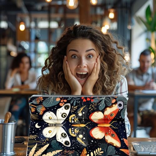 for Microsoft Surface Pro 11/10/9-13" 2024/2022 Tablet Case,Auto Wake/Sleep,Adjustable Stand Protective Cover - Butterfly Floral