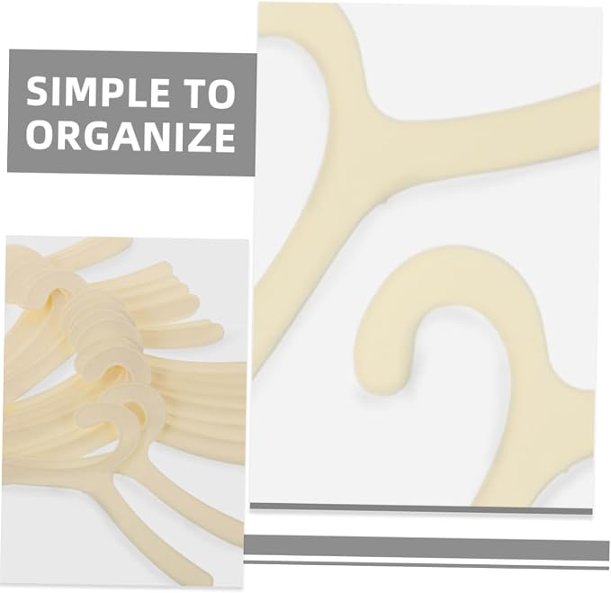 POPETPOP 24pcs Pet Clothes Hangers for Dogs and Cats Mini Clothes Organizers for Closet Storage Easy Use and Hanging for Stylish Pet Apparel Organization