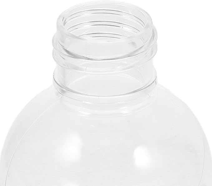 SOIMISS 10pcs Golden Bulb Shape Candy Bottles Made of Pet, Fillable and Leak-proof Juice Storage Bottles for Party Hanging Decors and Holiday Event Supplies