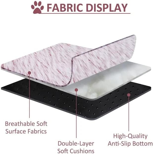 Round Fluffy Hooded Cat Bed Cave, Anti-Anxiety Cave Bed with Blanket | Hooded Cat Bed Cave, Cozy Cuddler Luxury Puppy Pet Bed, Anti-Slip Bottom and Machine Washable