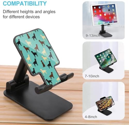 Cute Labradors Yellow Chocolate Black Lab Pet Dogs Desktop Phone Holder