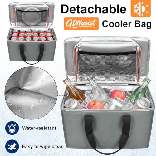 GDNasist Car Trunk Organizer and Storage for Car, SUV & Sedan, Extra Large