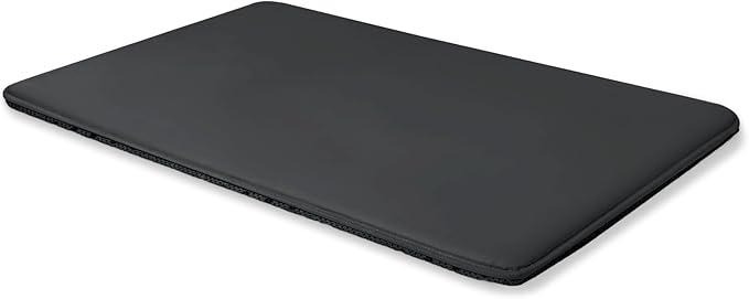 XL Large Dog Crate Pad Mat, Waterproof Wipeable Pad, 41x27, Black | Outdoor Wipe-Clean Kennel Pet Mat for Large Dogs, Non-slip Bottom, Lightweight & Portable, Suit for Travel, Trunk