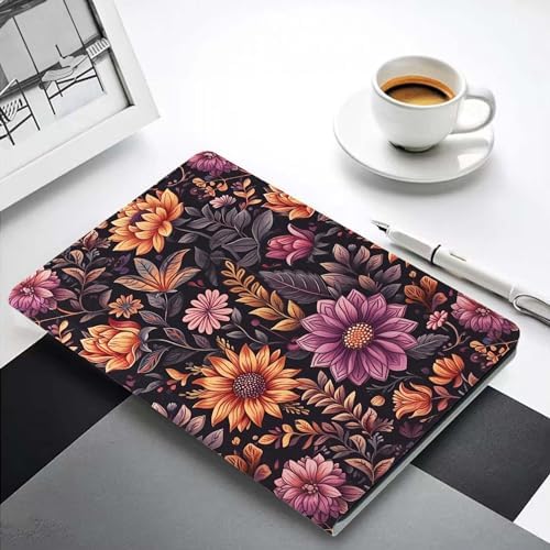 for Samsung Tab A9 Plus/A9+ 10.9 Inch 2023 (SM-X210/X216/X218) Tablet Case,Premium Leather Folio Stand Auto Wake/Sleep,Multiple Viewing Stand,Mandala Flower