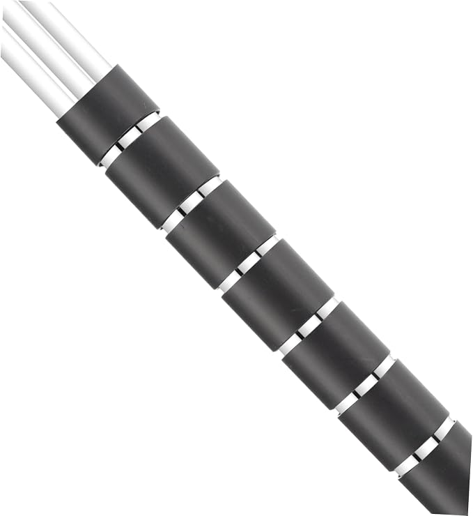 Tofficu Cable Organizer Sleeve Spiral Wire Coiled Wrap for Electrical Cords Protective Hose for Use Pet-Friendly Design Prevents Wire Damage