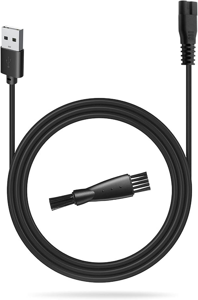 uijino HOLDOG Dog Clippers Charger for HOLDOG Dog Clippers B8 | 3.3ft USB Charging Cable, Certified by FCC CE RoHS, Fast Charging, Portable & Durable, for Pets Grooming Kit, Cleaning Brush