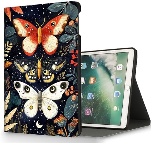 for Microsoft Surface Pro 8-13" 2021 Tablet Case,Auto Wake/Sleep,Adjustable Stand Protective Cover - Butterfly Floral