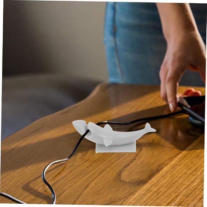 2pcs Self-Adhesive Cord Management Winder Cable Storage Organizer Household Cable Keepers Silicone Cord Organizer for Appliances
