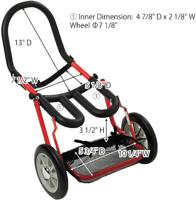 PaletteLife Corgi Dog Wheelchair for Back Legs, Adjustable Dog Cart with Wheels, Lightweight Rear Leg Mobility Support for Disabled, Injured & Senior Dogs